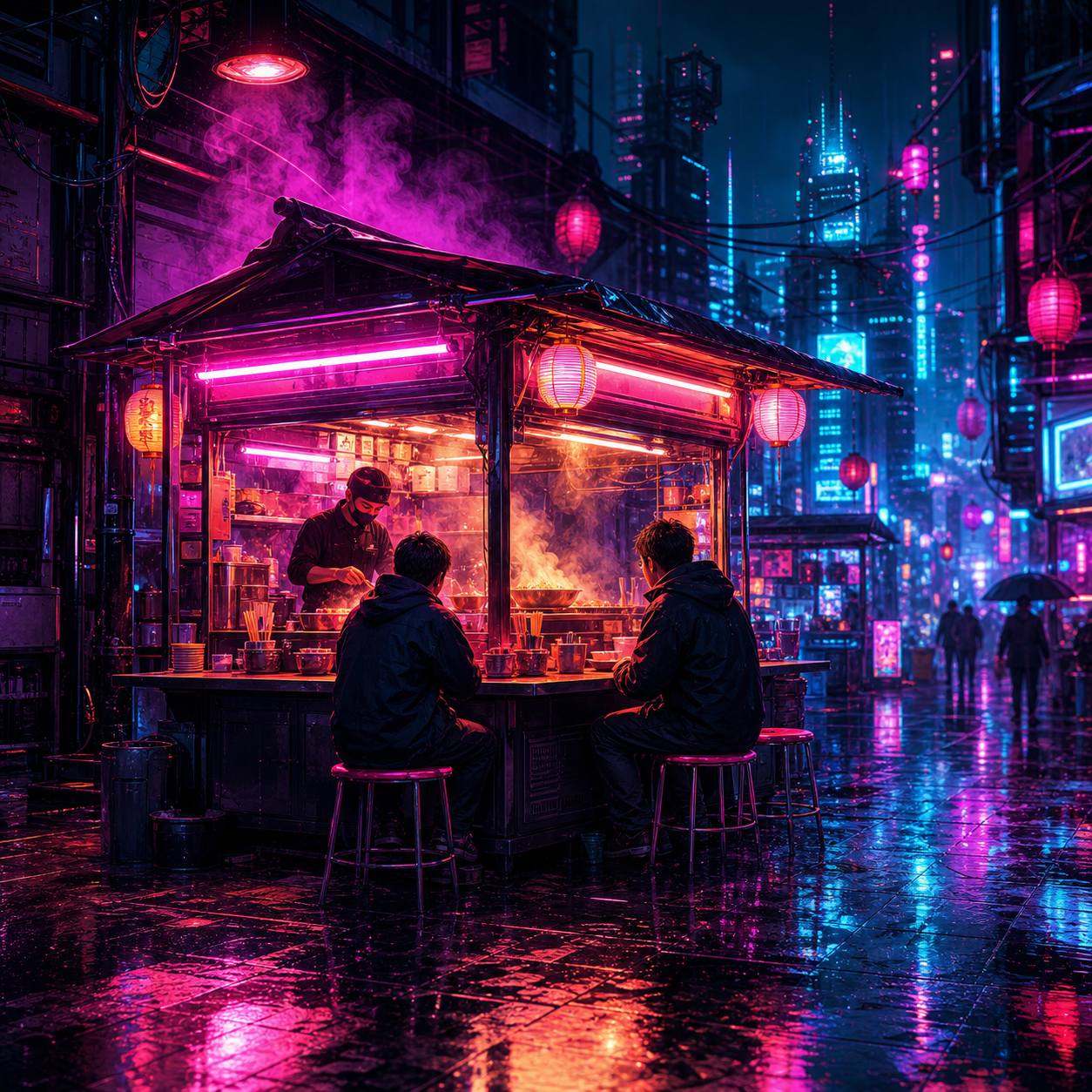 Neon campaign route